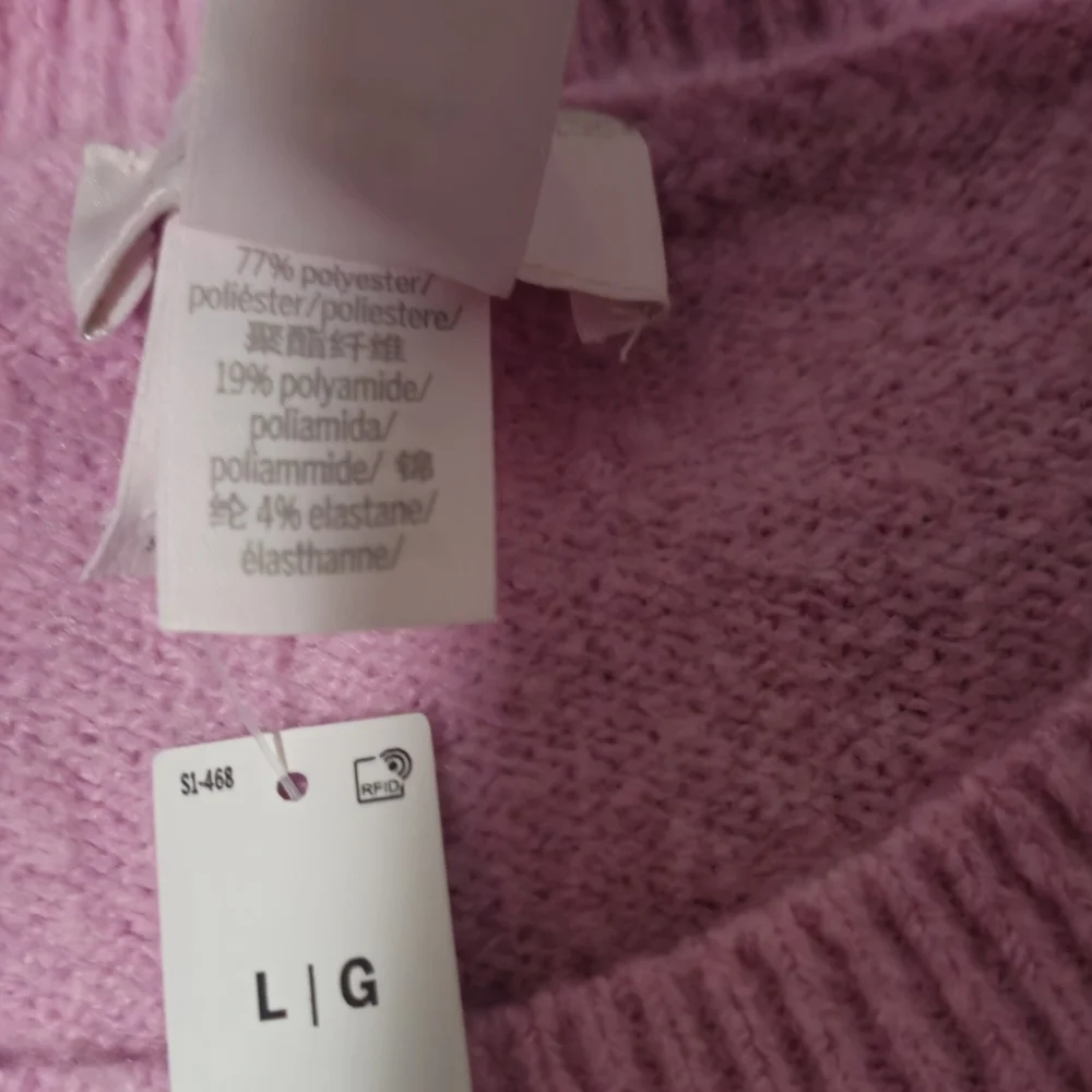 PINK VS Campus Knit Heart Sweater Size Large NWT - Picture 6 of 12